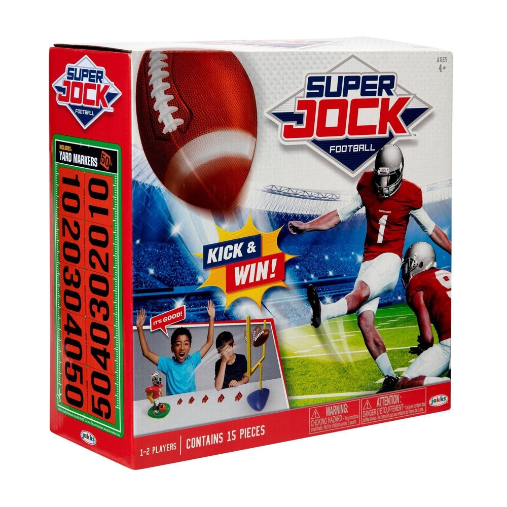 slide 5 of 6, Jakks Pacific Super Jock Football Game, 1 ct