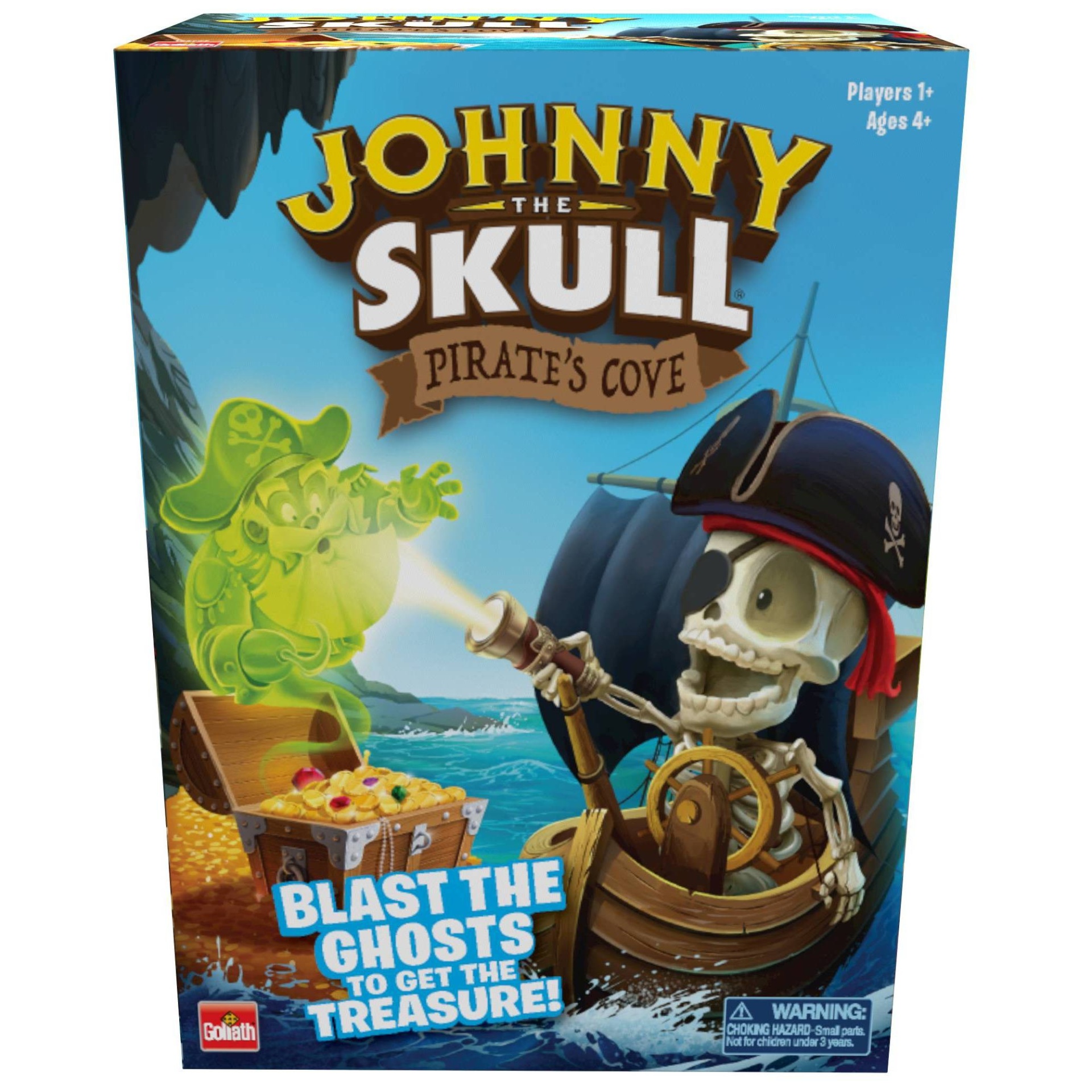 slide 1 of 5, Pressman Goliath Johnny the Skull Pirate's Cove Game, 1 ct