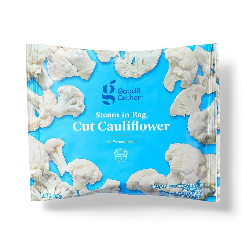 slide 1 of 3, Frozen Cauliflower - 12oz - Good & Gather™, 12 oz