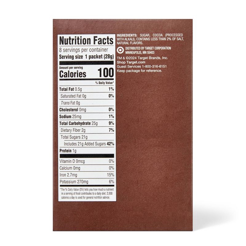slide 2 of 6, Double Chocolate Flavored Hot Cocoa Mix - 8oz - Good & Gather™, 8 oz