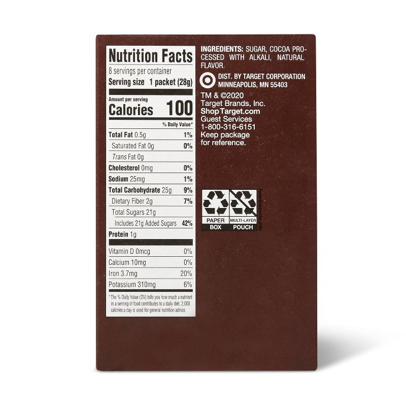 slide 3 of 4, Double Chocolate Flavored Hot Cocoa Mix - 8oz - Good & Gather™, 8 oz