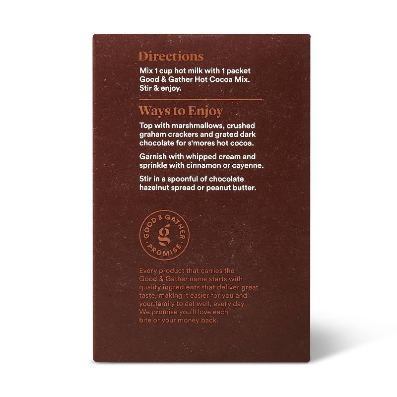 slide 4 of 4, Double Chocolate Flavored Hot Cocoa Mix - 8oz - Good & Gather™, 8 oz