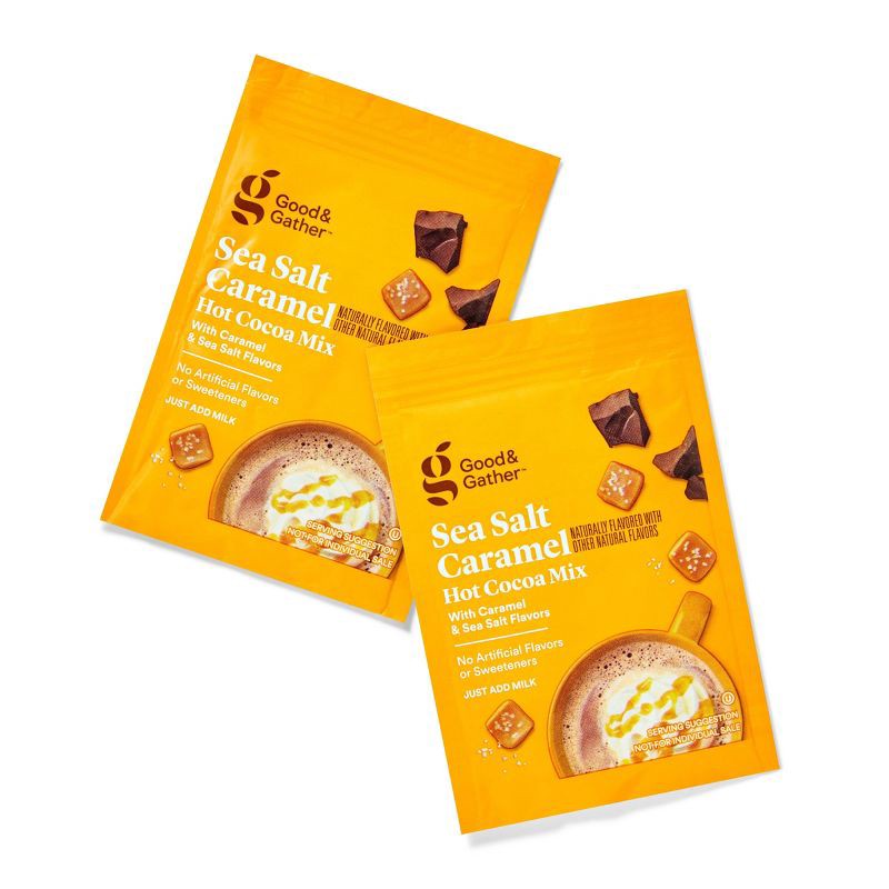 slide 4 of 5, Sea Salt Caramel Hot Cocoa Mix - 8oz - Good & Gather™, 8 oz