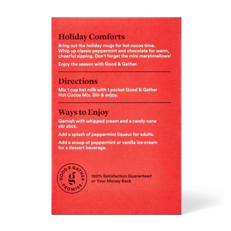slide 3 of 5, Peppermint Hot Cocoa Mix - 8oz - Good & Gather™, 8 oz