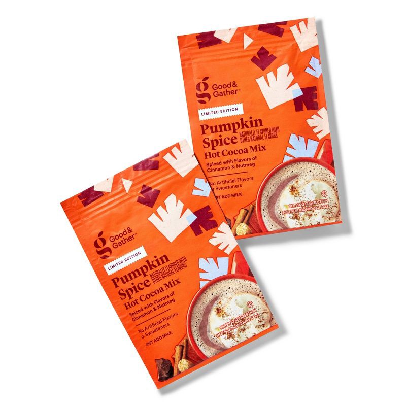 slide 4 of 6, Pumpkin Spice Hot Cocoa Mix - 7.9oz/8ct - Good & Gather™, 8 ct; 7.9 oz