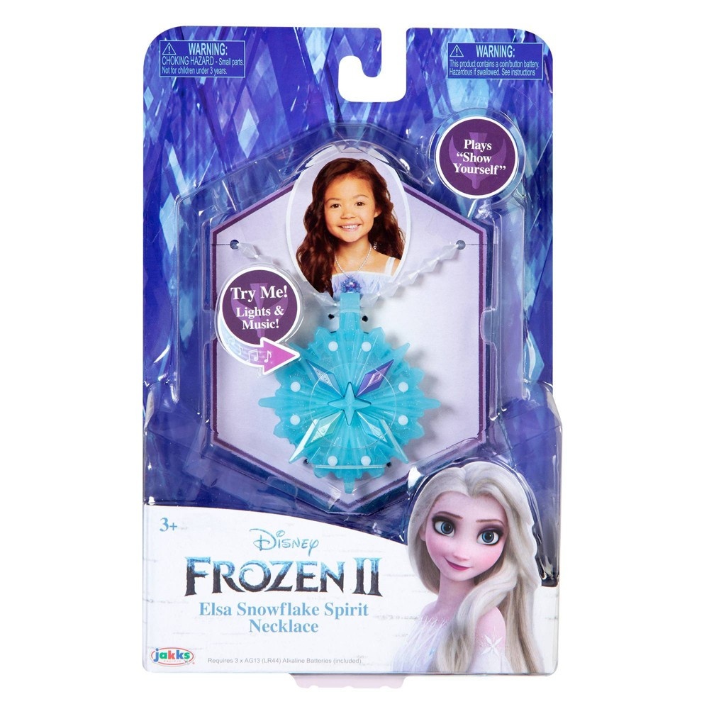 slide 2 of 8, Disney Frozen 2 Elsa the Snow Queen 5th Element Necklace, 1 ct