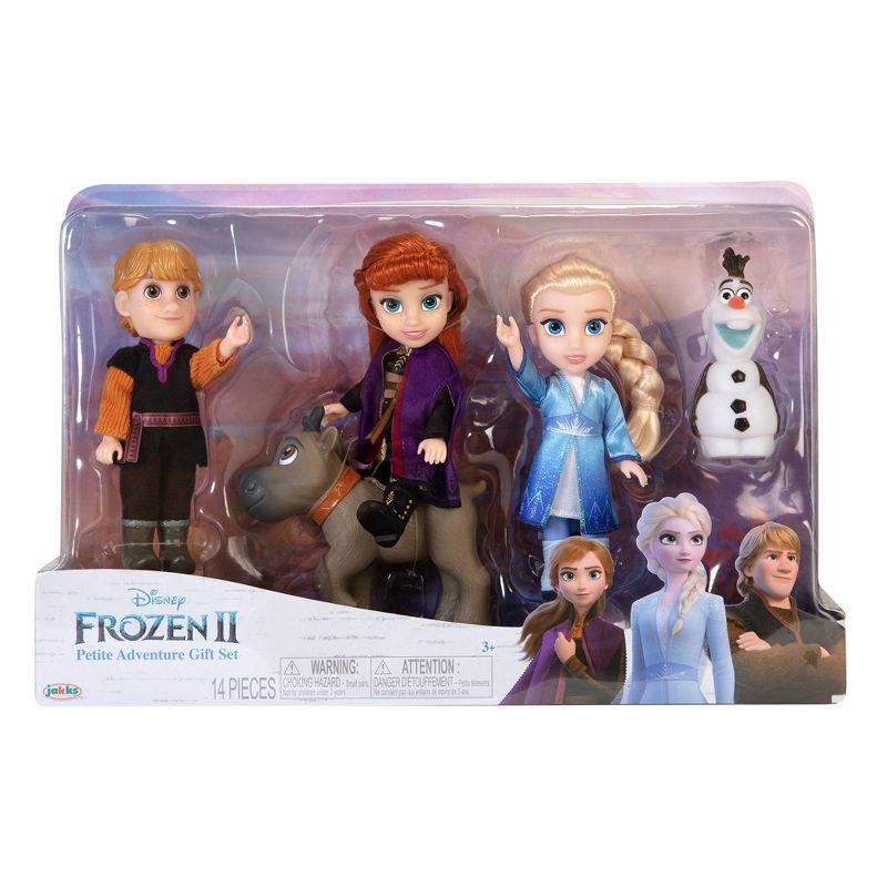 slide 2 of 6, Disney Frozen 2 Petite Adventure Dolls Gift Set, 1 ct