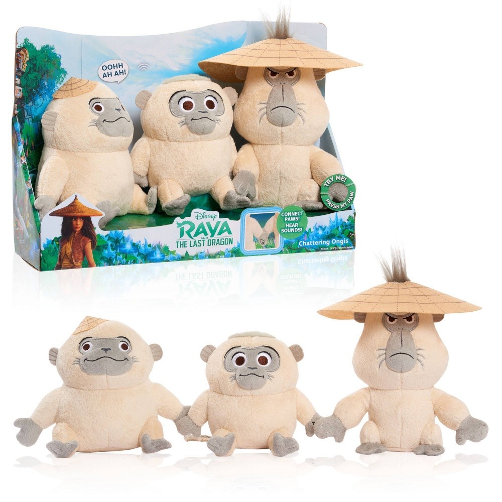 slide 2 of 17, Disney Raya and the Last Dragon Chattering Ongis Stuffed Animal, 1 ct