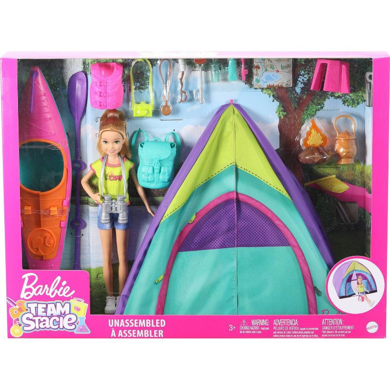 slide 6 of 6, Barbie Team Stacie Summer Camp Playset, 1 ct