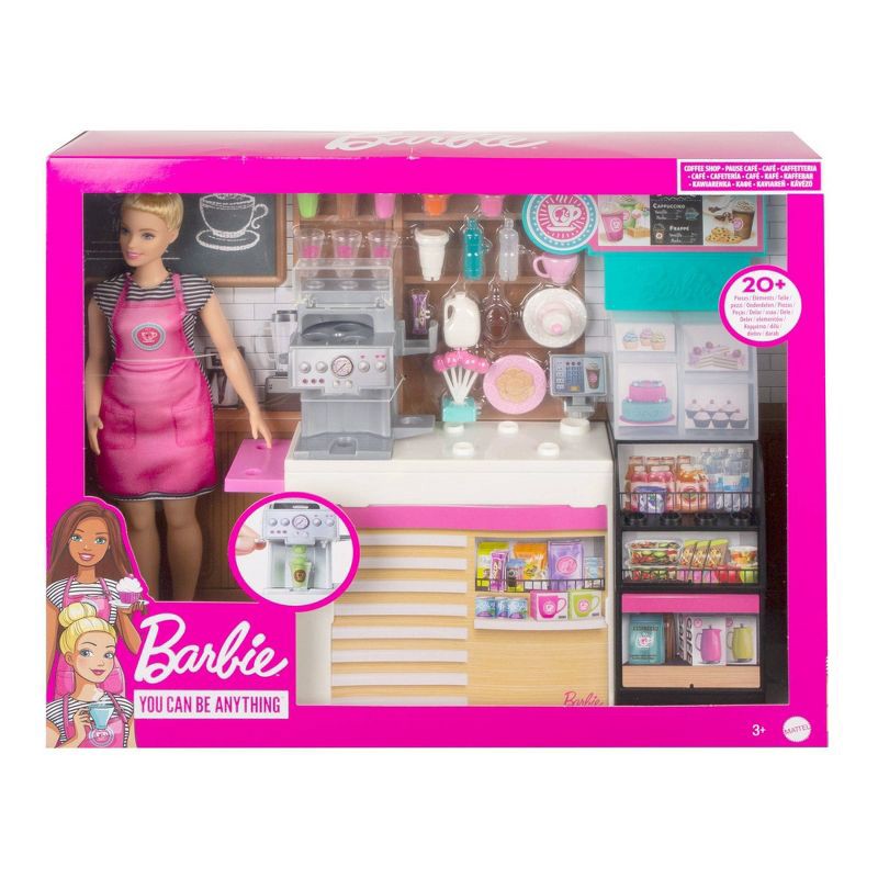 slide 6 of 6, Barbie You Can Be Anything Coffee Shop Playset, 1 ct