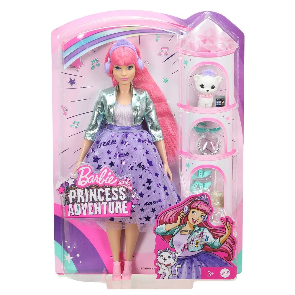 slide 6 of 6, Barbie Princess Adventure Deluxe Princess Daisy Doll, 1 ct