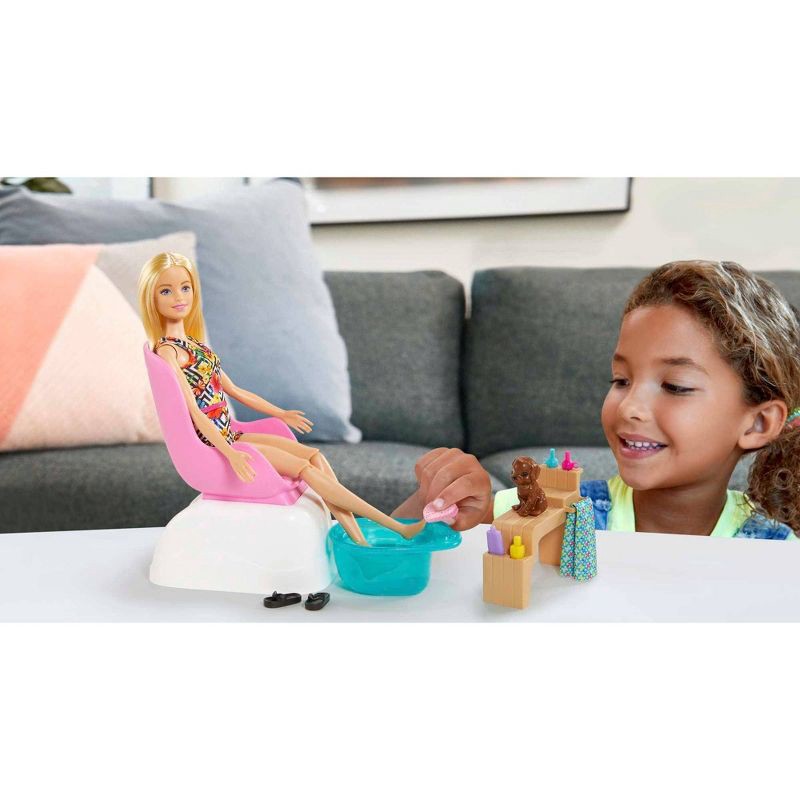 slide 2 of 6, Barbie Mani/Pedi Spa Playset, 1 ct