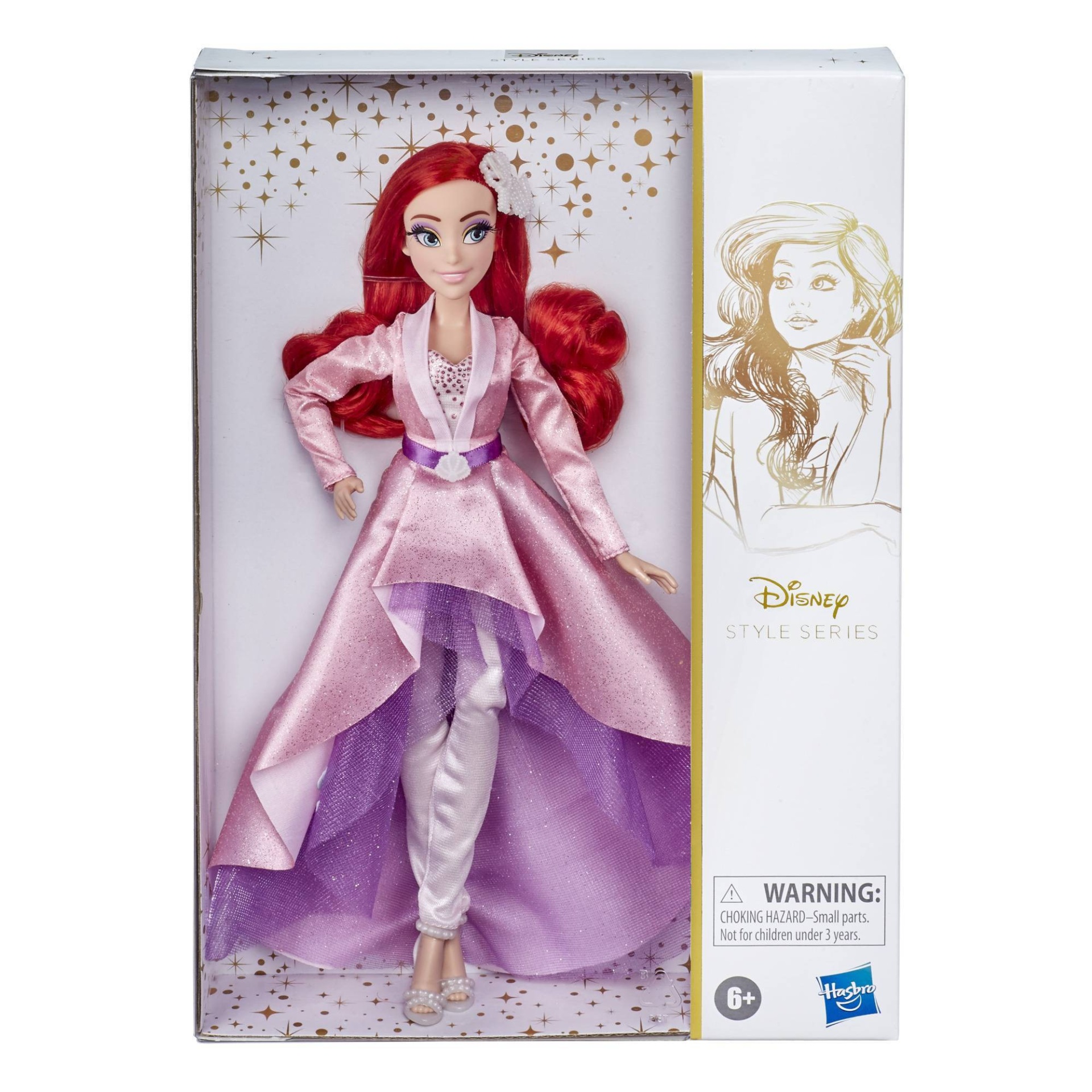 slide 1 of 4, Disney Princess Style Series Ariel with Fashion Pants Outfit, 1 ct