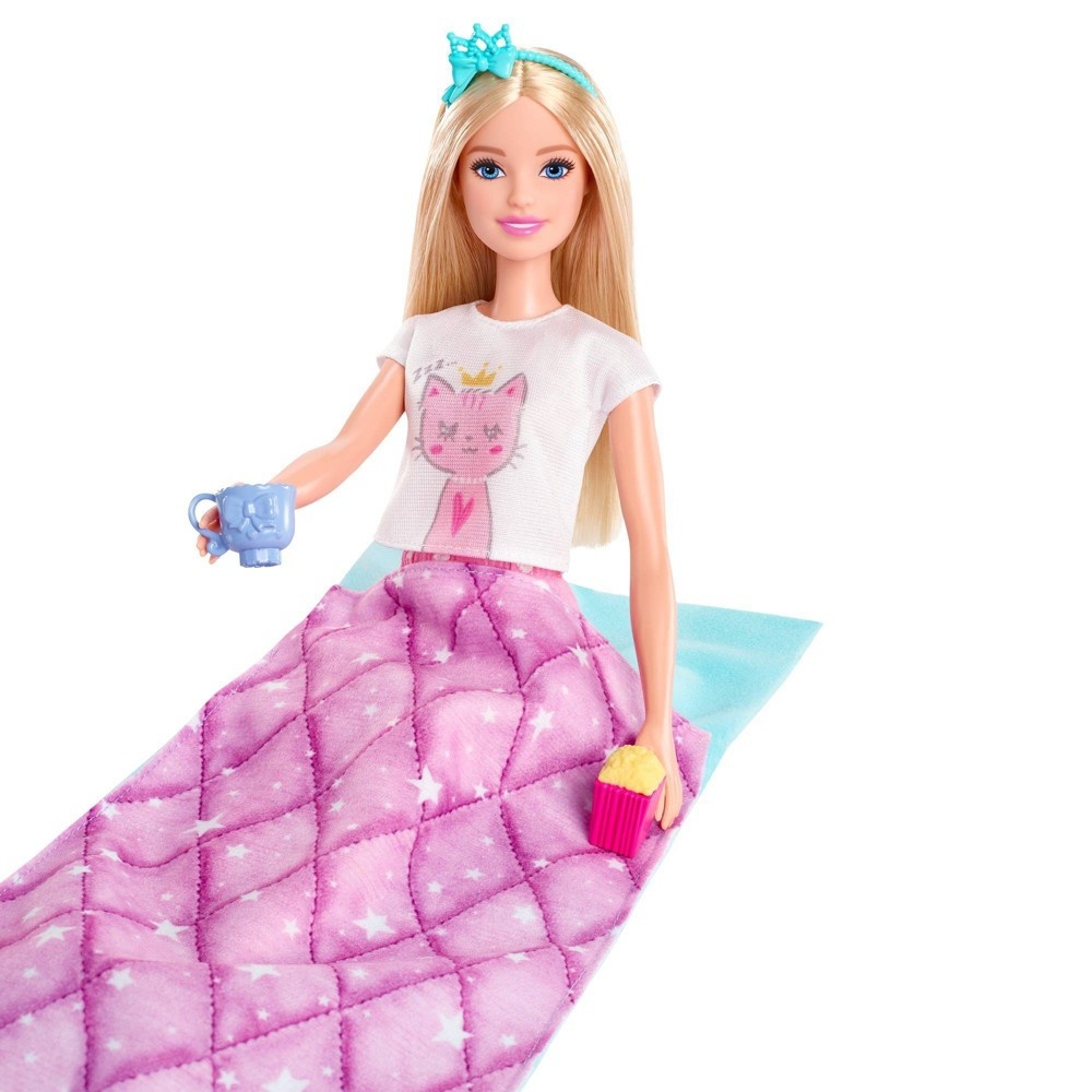 Barbie Princess Adventure Daisy Doll with Pet & Fashion Accessories Playset  NEW
