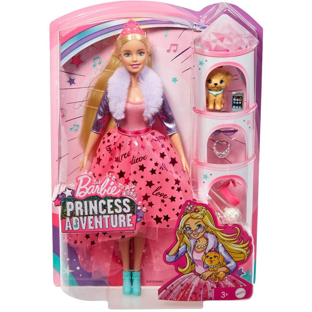 slide 6 of 6, Barbie Princess Adventure Deluxe Princess Barbie Doll, 1 ct