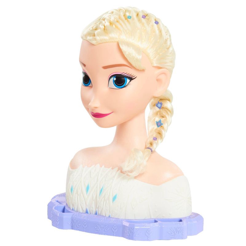 slide 7 of 9, Disney Frozen 2 Deluxe Elsa the Snow Queen Styling Head 17pc, 17 ct
