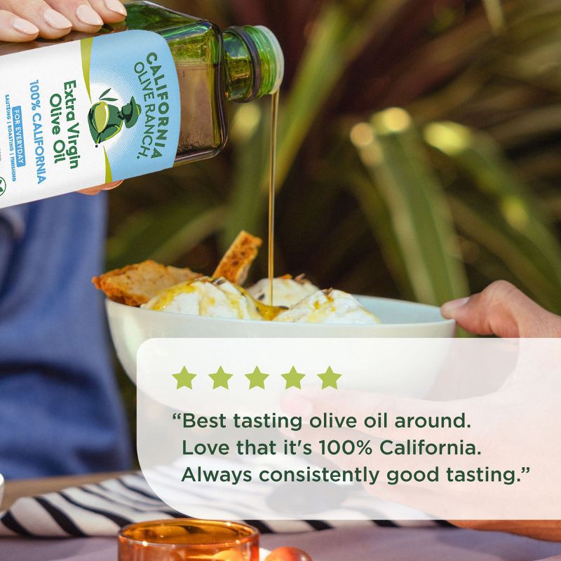 slide 5 of 8, California Olive Ranch 100% CA Extra Virgin Olive Oil - 25.4 fl oz, 25.4 fl oz