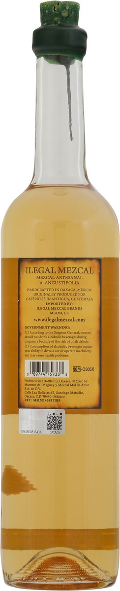 slide 3 of 9, Ilegal Mezcal Tequila 750 ml, 