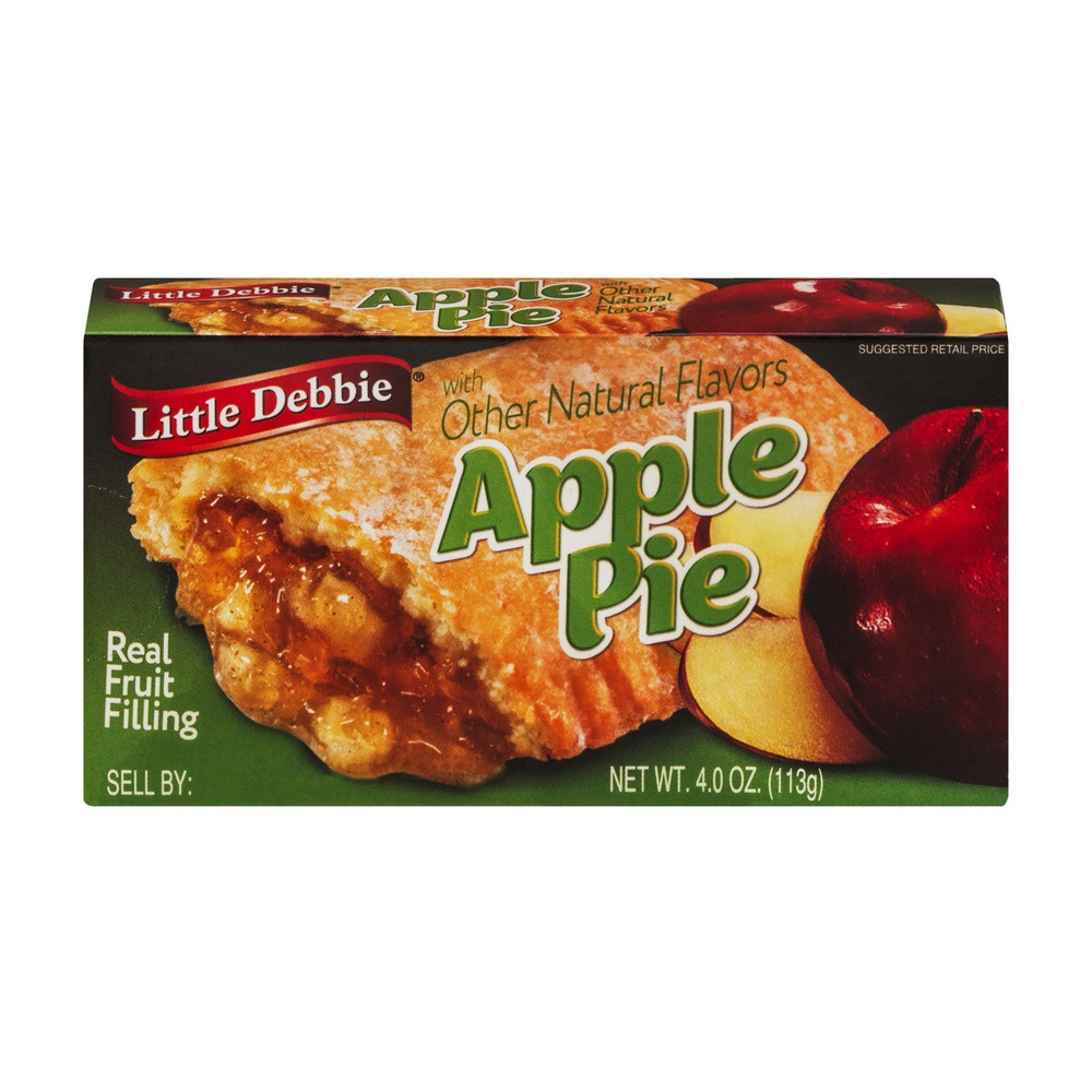 slide 1 of 4, Little Debbie Apple Pie, 4 oz