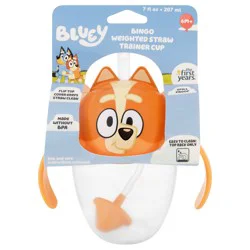 Bluey Bingo Weighted Straw 6M+ Trainer Cup - 1 Each