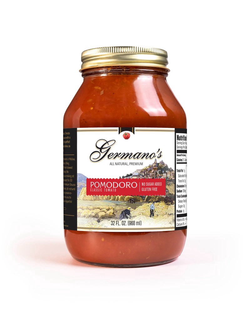 slide 2 of 2, Germano's Pomodoro Classic Tomato Sauce, 32 oz