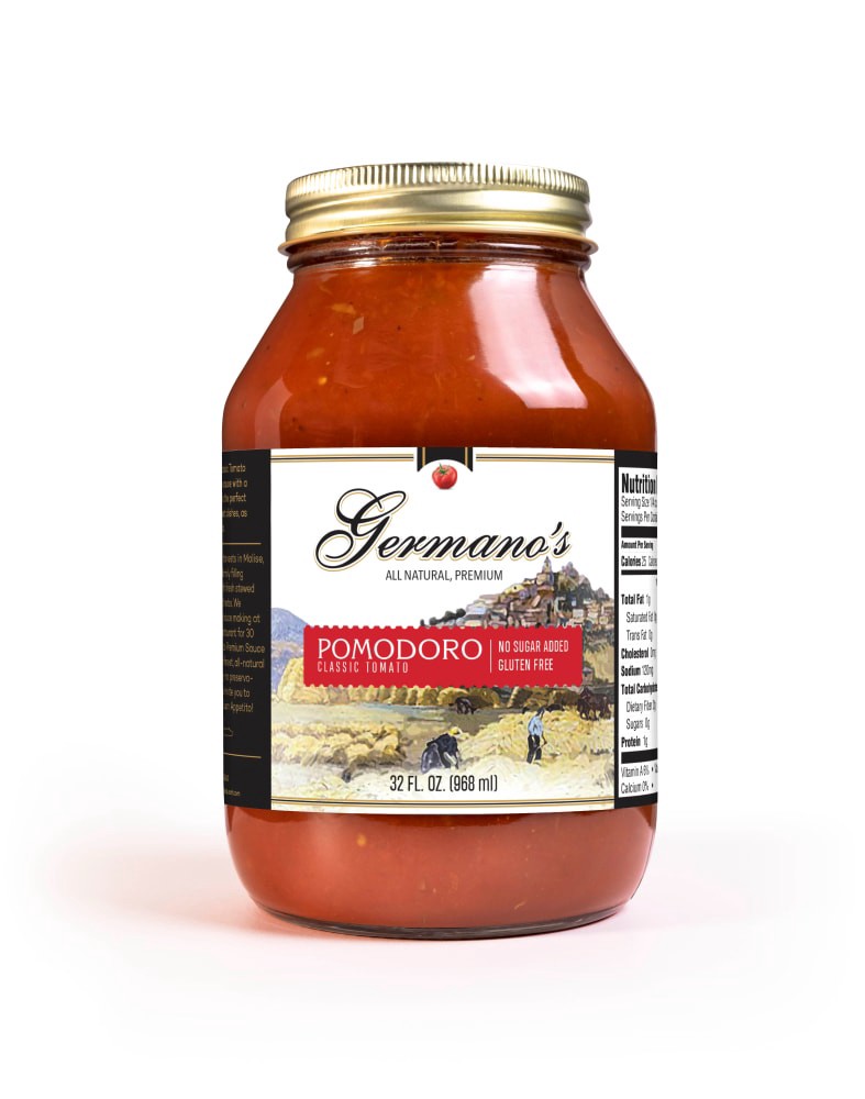 slide 1 of 2, Germano's Pomodoro Classic Tomato Sauce, 32 oz
