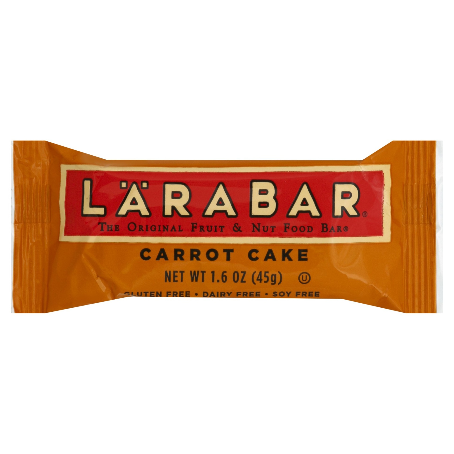 slide 1 of 4, LÄRABAR Carrot Cake Nutritional Bar, 1.6 oz