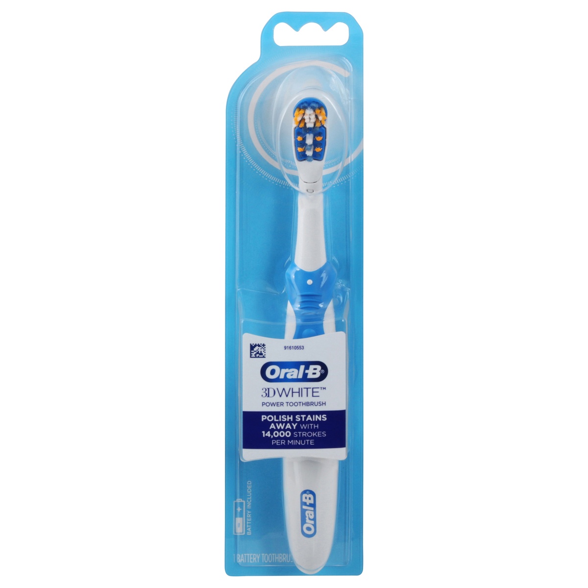 slide 1 of 2, Oral-B 3D White Power Toothbrush 1 ea, 1 ct