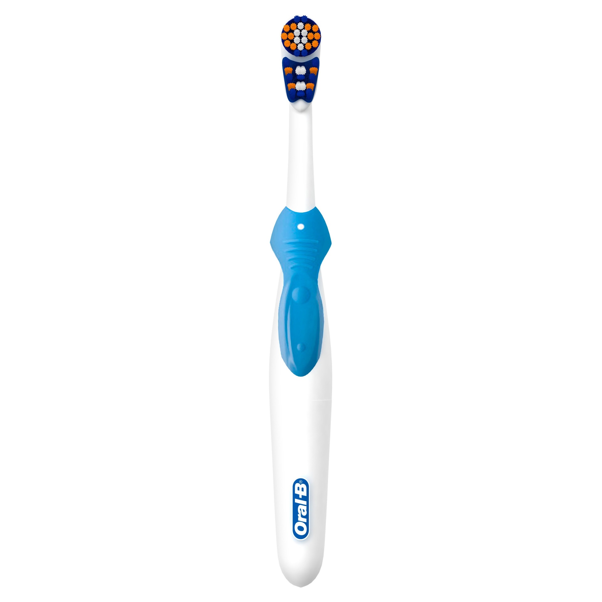 slide 1 of 2, Oral-B 3D White Action Battery-Powered Toothbrush, 1 ct