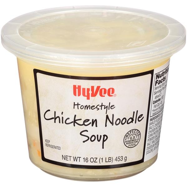 slide 1 of 1, Hy-vee Homestyle Chicken Noodle Soup, 16 oz