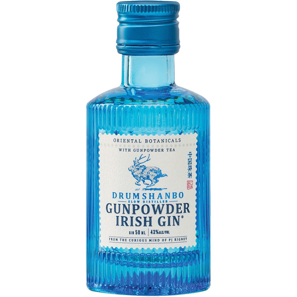 slide 1 of 1, Drumshanbo Gunpowder Irish Gin, 50 ml