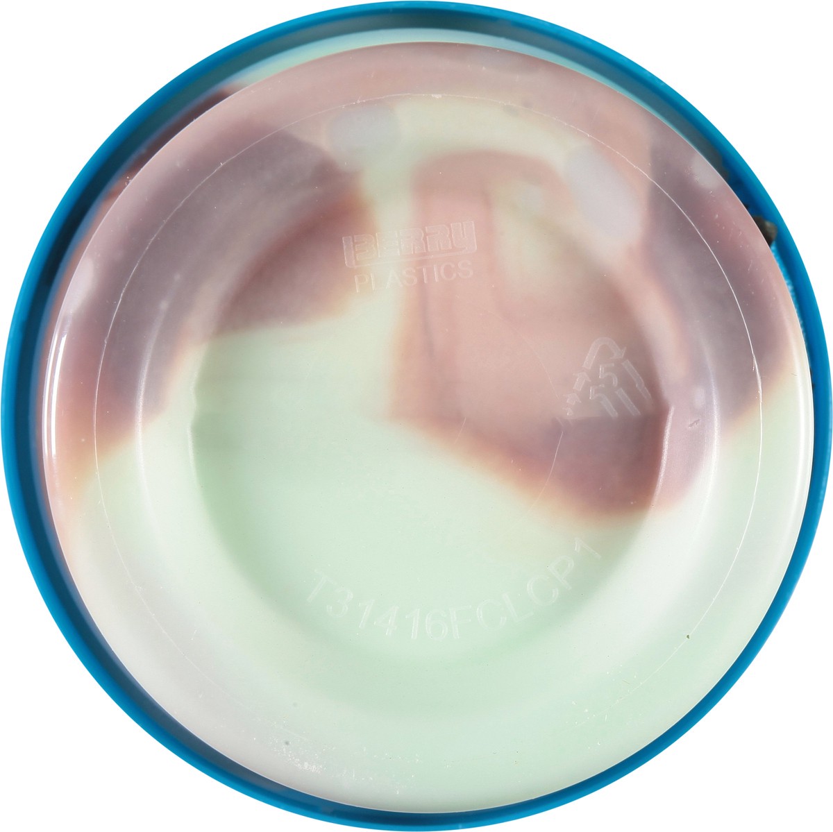 slide 3 of 12, Blue Bunny Twist Mint Chocolate Frozen Dessert, 16 fl oz Pint, 16 fl oz