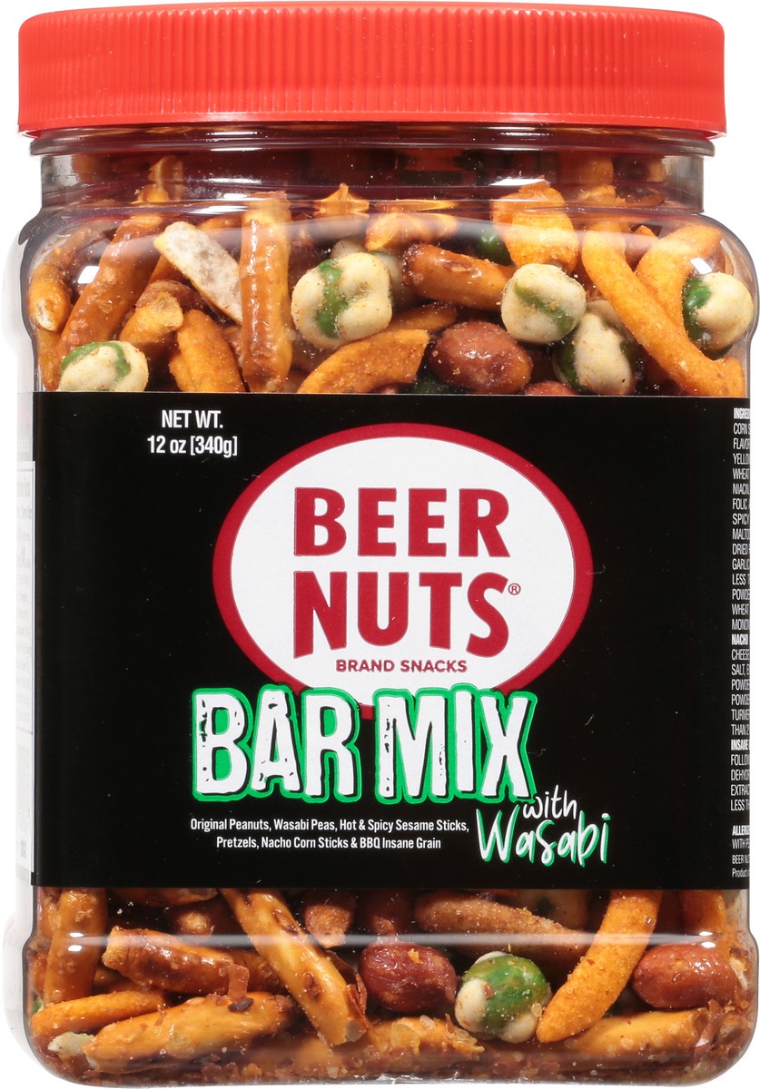 slide 6 of 9, BEER NUTS Hot Bar Mix, 12 oz