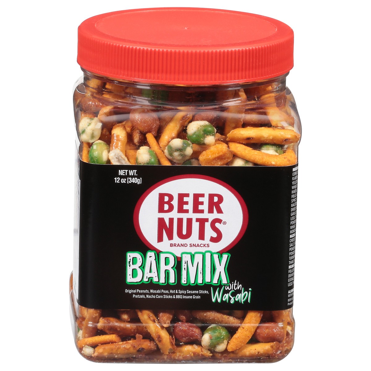slide 1 of 9, BEER NUTS Hot Bar Mix, 12 oz