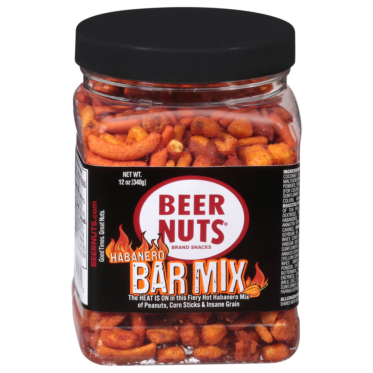 slide 1 of 9, Beer Nuts Habanero Bar Mix 12 oz, 12 oz