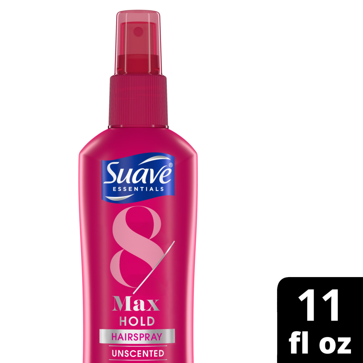 slide 1 of 3, Suave Unscented Non Aerosol Hairspray Max Hold 11 oz, 11 fl oz