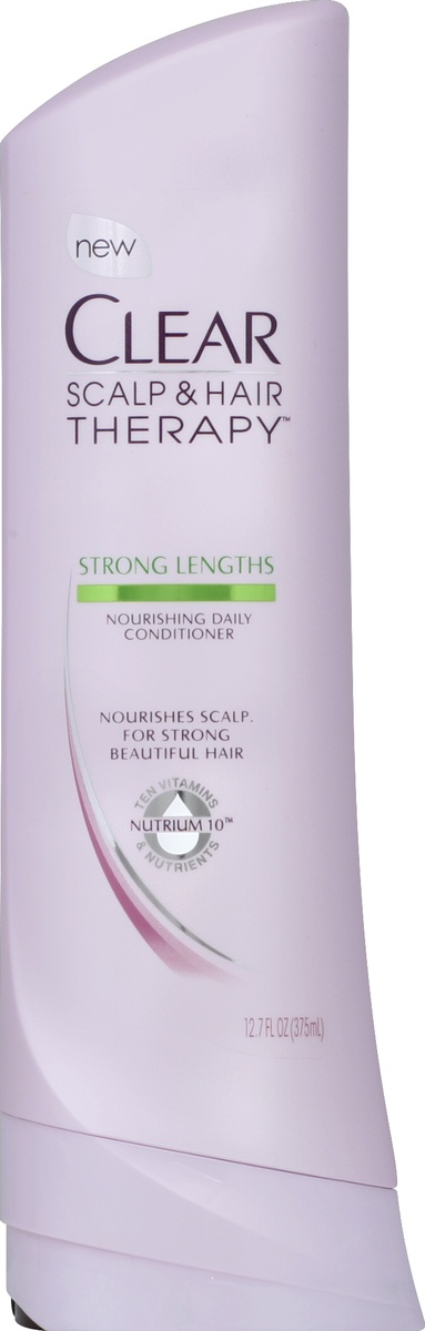 slide 2 of 3, Clear Scalp and Hair Conditioner Strong Lengths, 12.7 oz