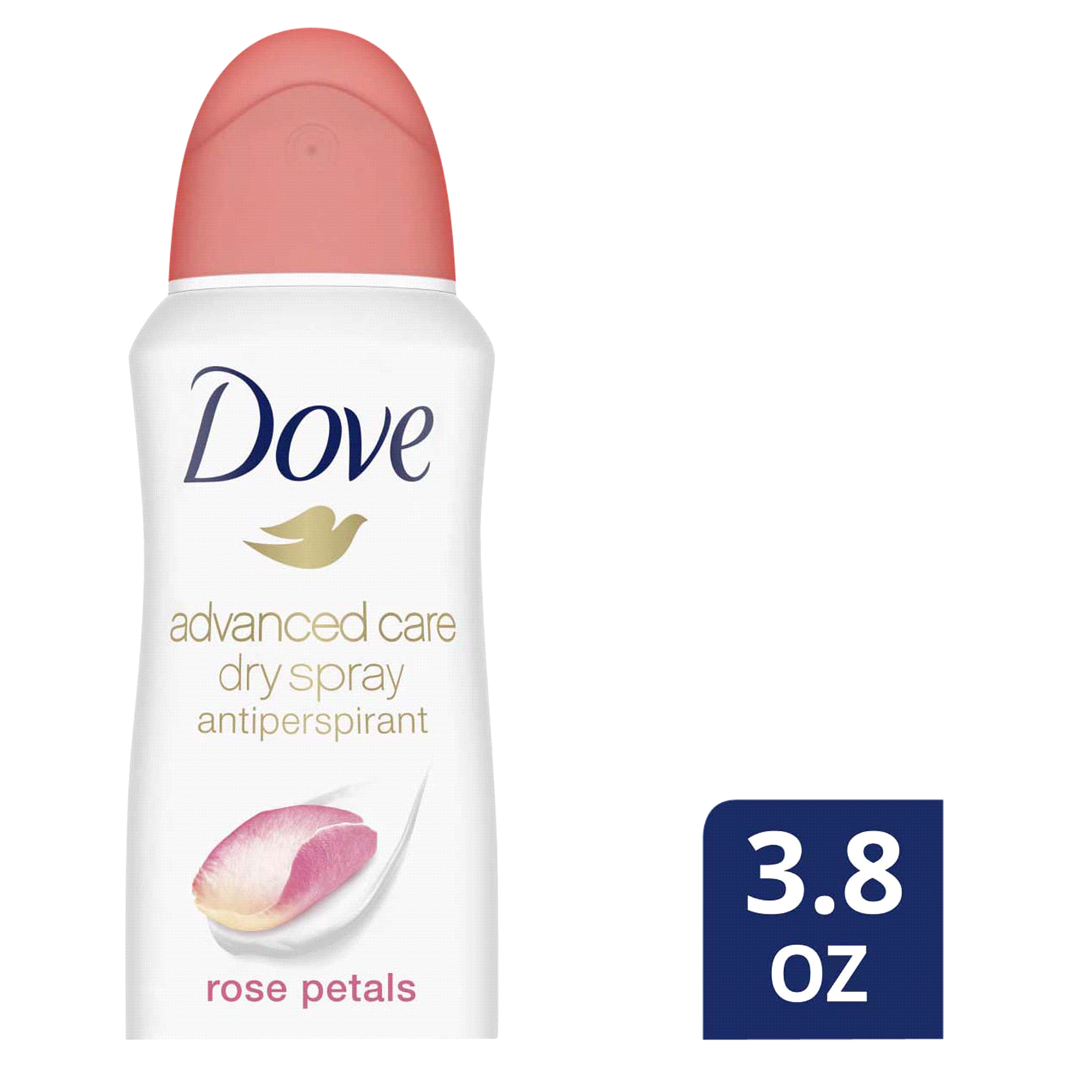 slide 2 of 2, Dove Rose Petals Antiperspirant Deodorant Spray, 3.8 oz