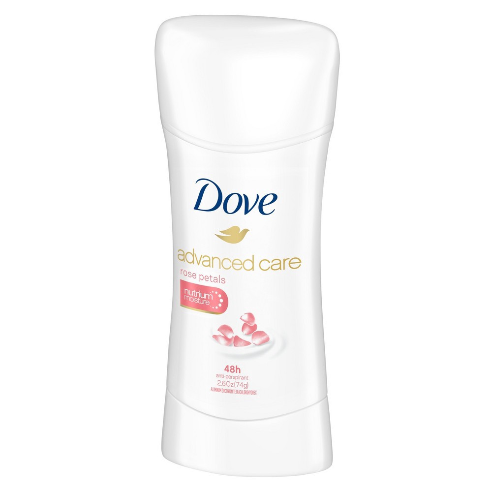slide 2 of 4, Dove Advanced Care Rose Petals, 2.6 oz