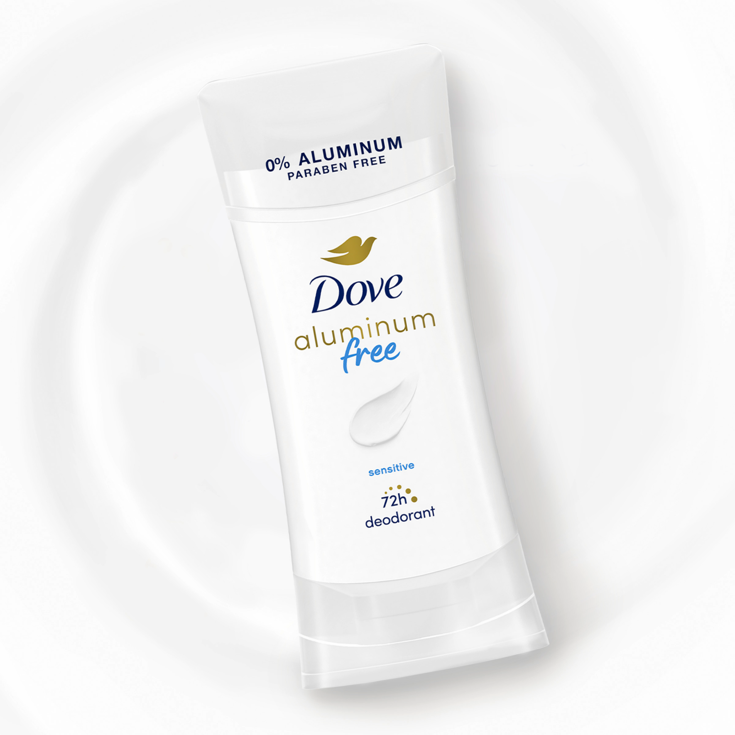 slide 5 of 8, Dove 0% Aluminum deodorant stick sensitive 2.6 oz, 2.6 oz