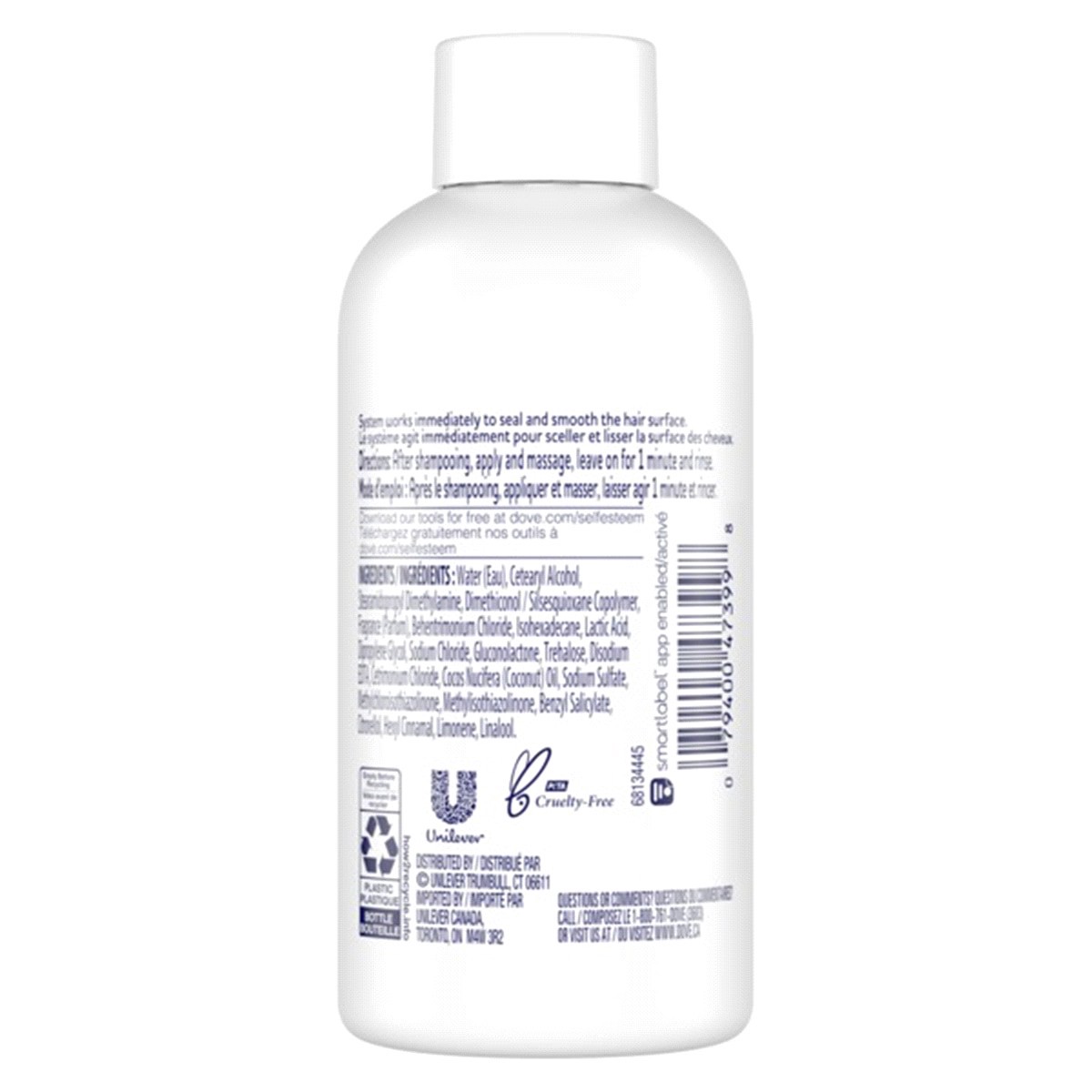 slide 2 of 2, Dove Nutritive Solutions Intensive Repair Conditioner 3 fl oz, 3 oz