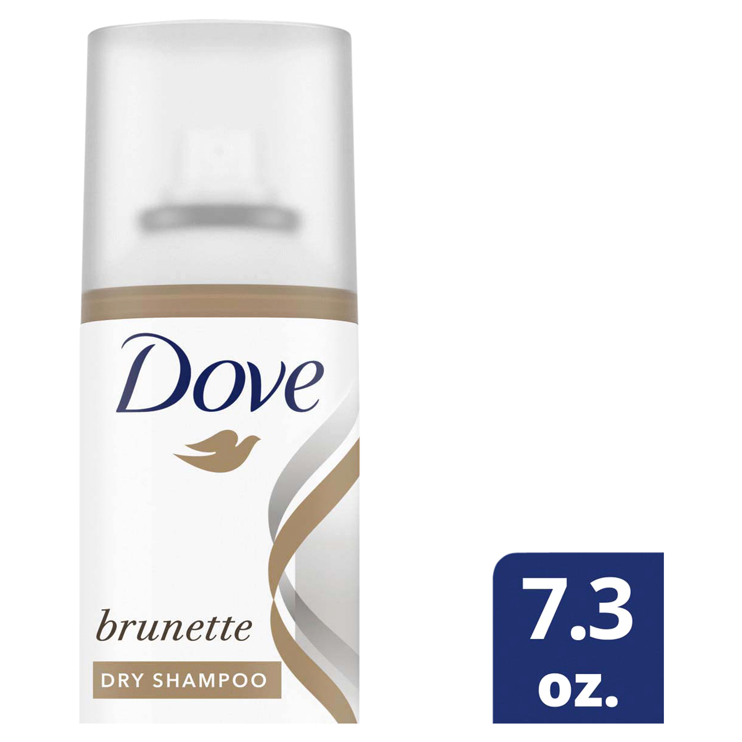 slide 1 of 2, Dove Care Between Washes Dry Shampoo Brunette 7.3 oz, 7.3 oz