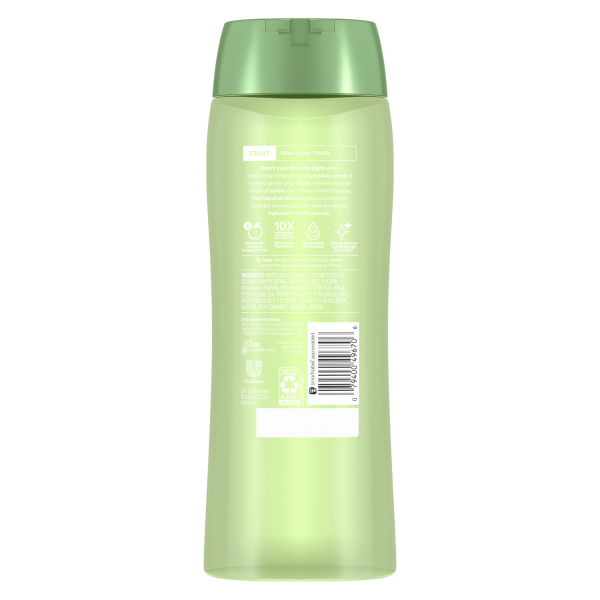 slide 16 of 25, Suave Essentials Gentle Body Wash Juicy Green Apple With a Fruit Oil Blend Essence Infused with Vitamin E & Apple Extract 18 oz, 18 oz