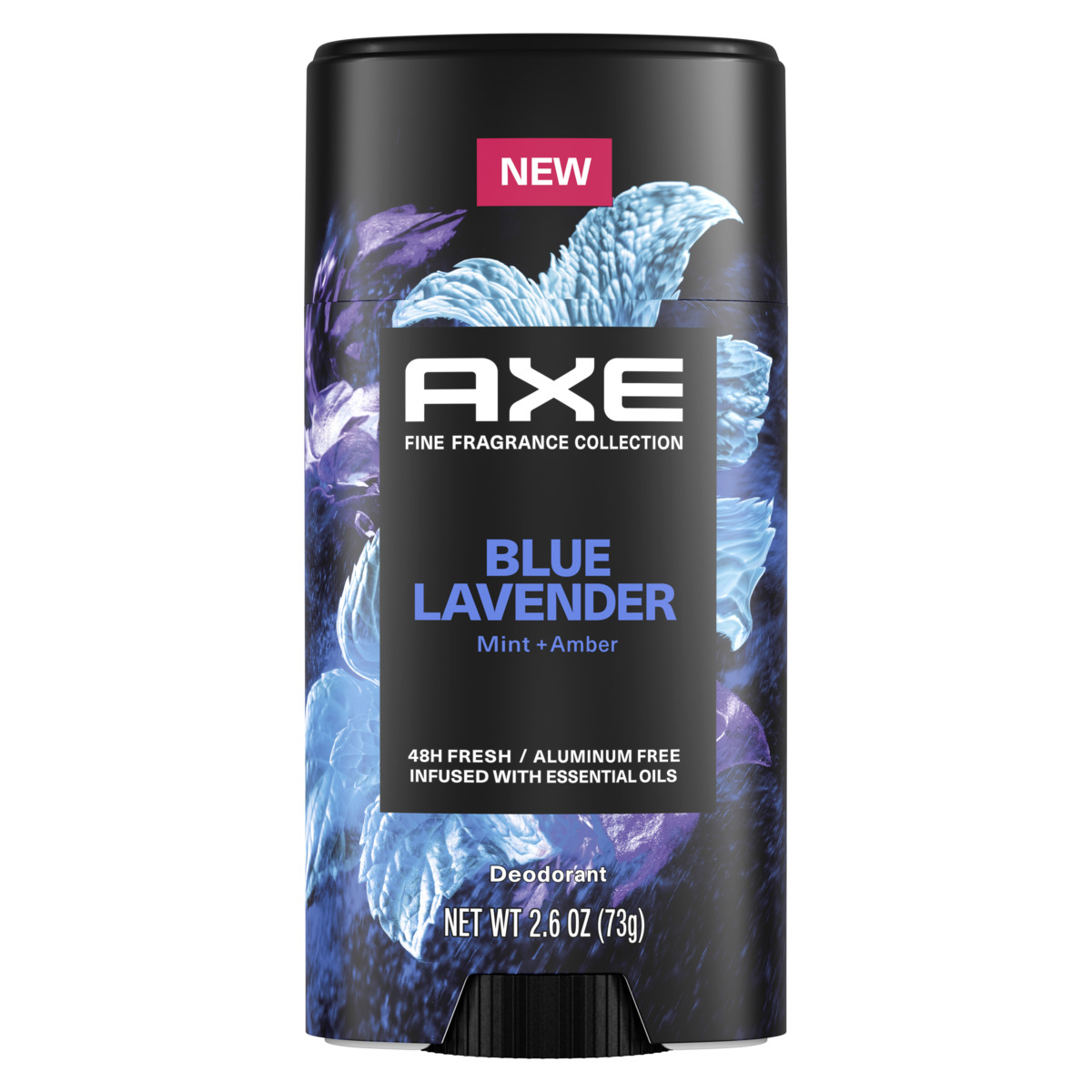 slide 4 of 5, AXE Fine Fragrance Collection Aluminum Free Deodorant Stick for Men Blue Lavender, 2.6 oz
