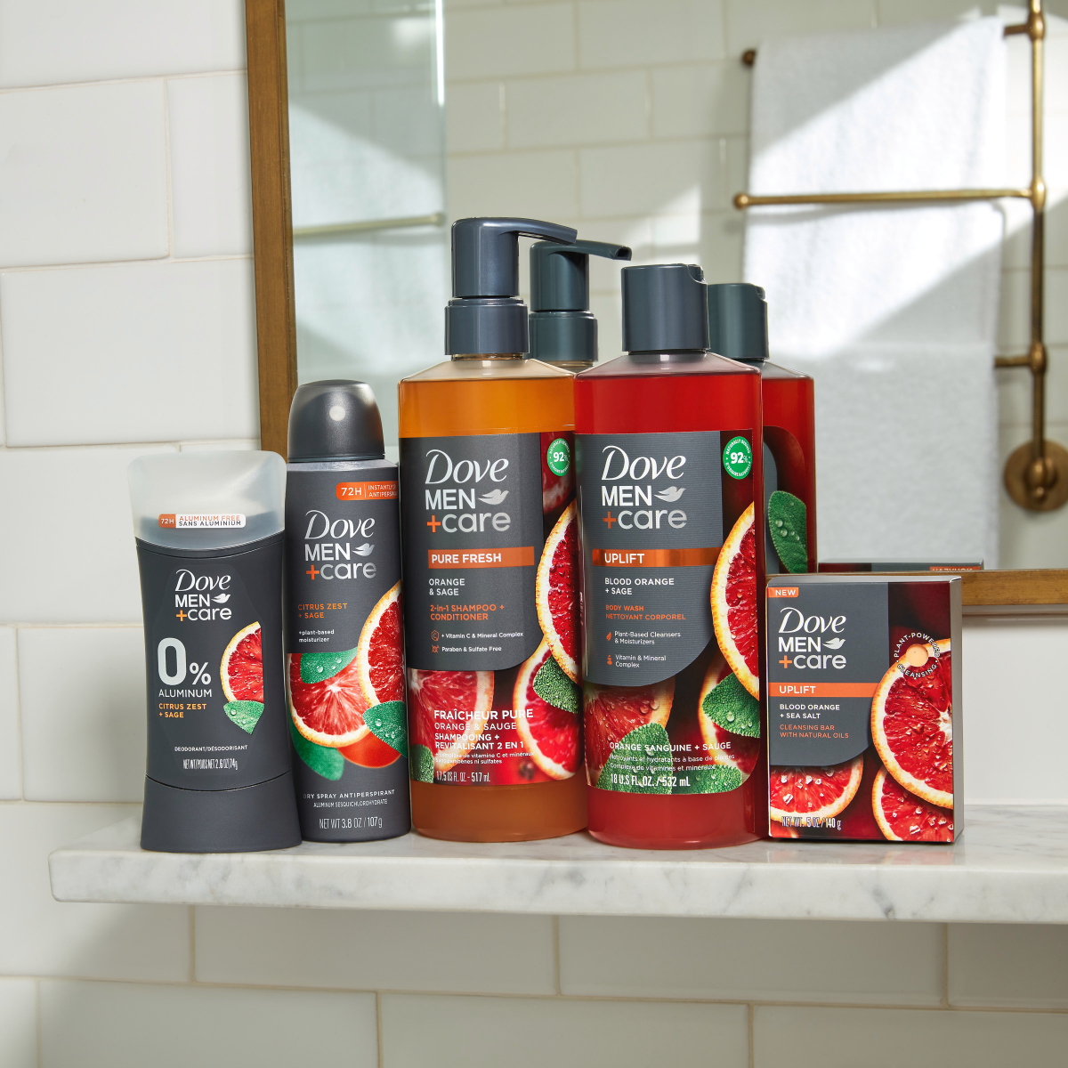 slide 17 of 29, Dove Men+Care Aluminum-Free Deodorant Stick Citrus Zest + Sage, 2.6 oz