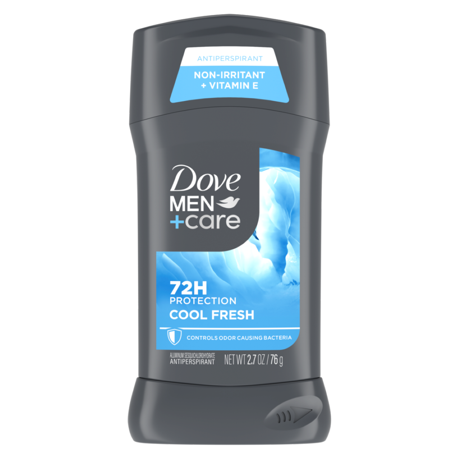 slide 2 of 5, Dove Men+Care Antiperspirant Deodorant for a Long-Lasting Aqua Scent, Cool Fresh with 72H Protection, 2.7 oz, 2.7 oz