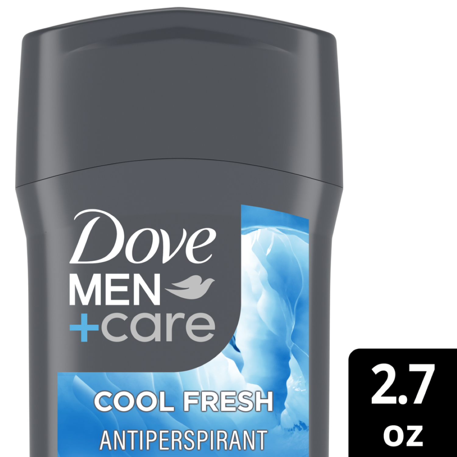 slide 1 of 5, Dove Men+Care Antiperspirant Deodorant for a Long-Lasting Aqua Scent, Cool Fresh with 72H Protection, 2.7 oz, 2.7 oz