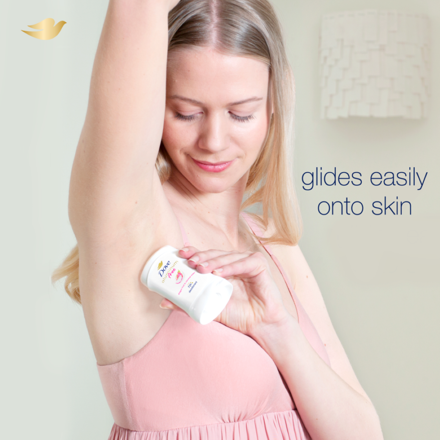 slide 3 of 7, Dove Aluminum Free 72 Hr Deodorant- Dragon Fruit & Coconut Cream, 1 ct