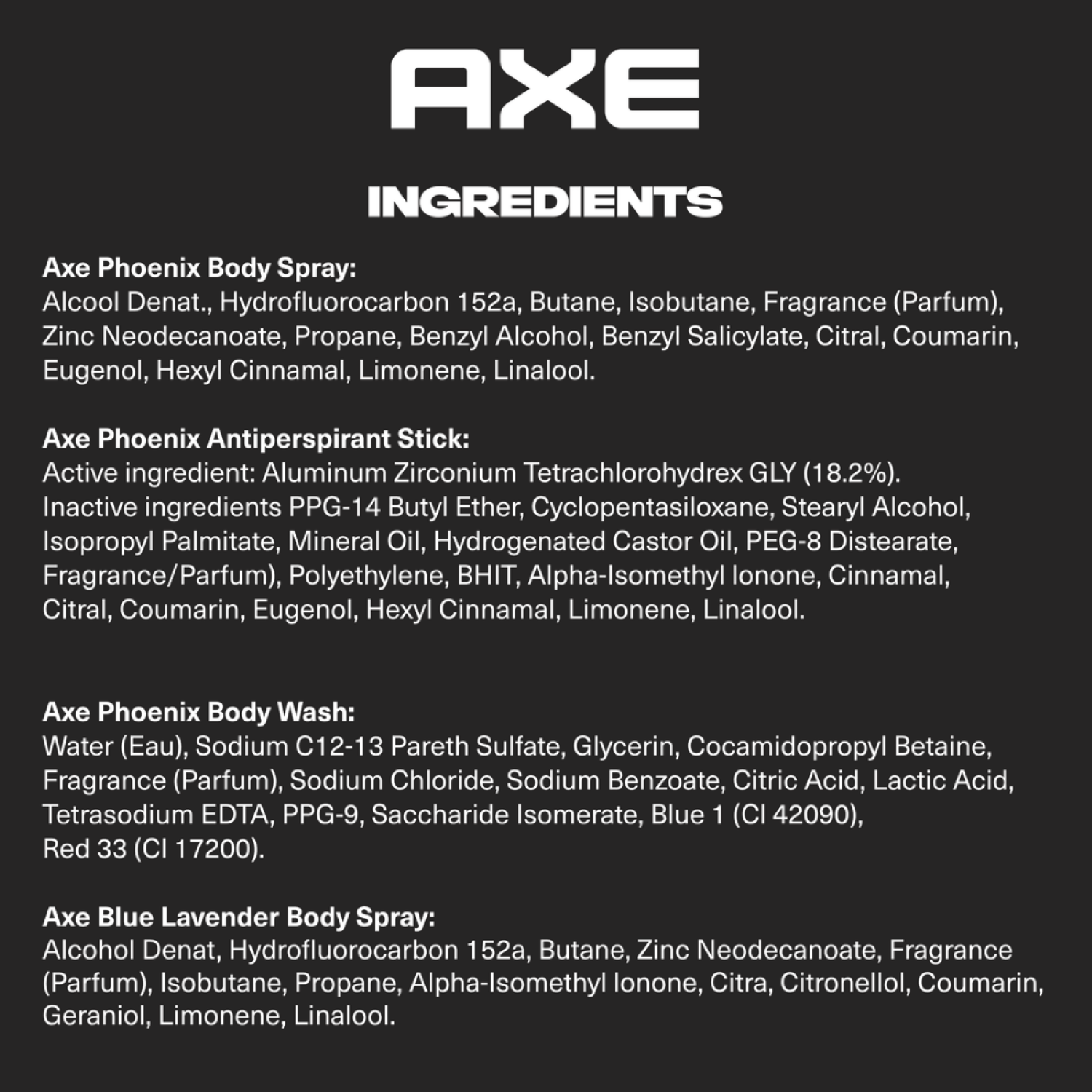 slide 2 of 4, Axe Freshest Holiday Gift Set: Body Wash, Body Spray, Antiperspirant Deodo For Long-Lasting Protection & Irresistible Fragrance, Phoenix Mint & Rosemary With 12h Refreshing Scent & 48h Dryness, 4 Ct, 1 ct