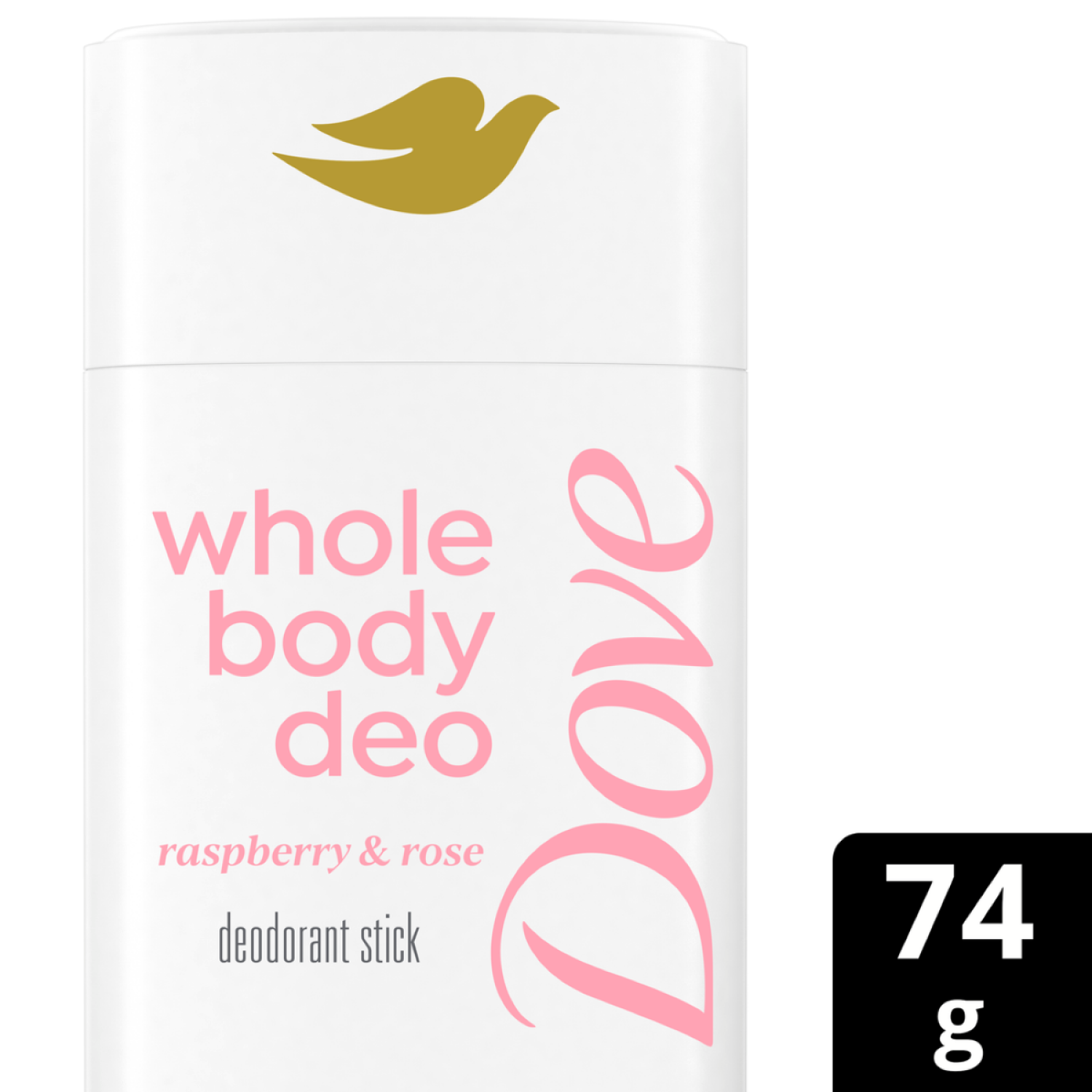 slide 1 of 7, Dove Raspberry & Rose Deodorant Stick 2.6 oz, 2.6 oz